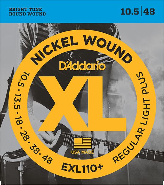 Детальная картинка товара D'Addario EXL110+ XL NICKEL WOUND в магазине Музыкальный Мир