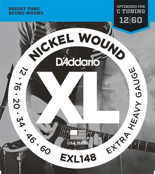 Детальная картинка товара D'Addario EXL148 XL NICKEL WOUND в магазине Музыкальная Тема