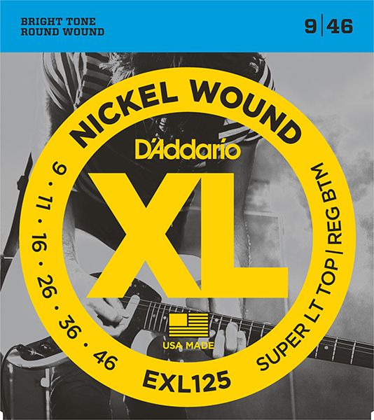 Детальная картинка товара D'Addario EXL125 XL NICKEL WOUND в магазине Музыкальная Тема