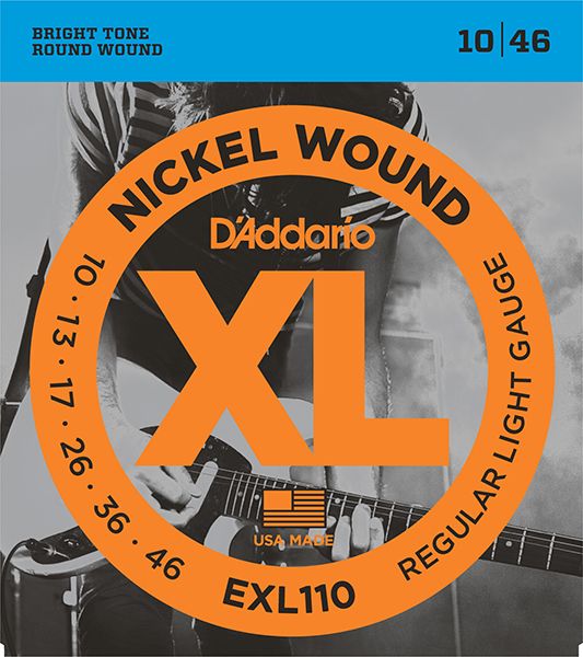 Детальная картинка товара D'Addario EXL110 XL NICKEL WOUND в магазине Музыкальная Тема