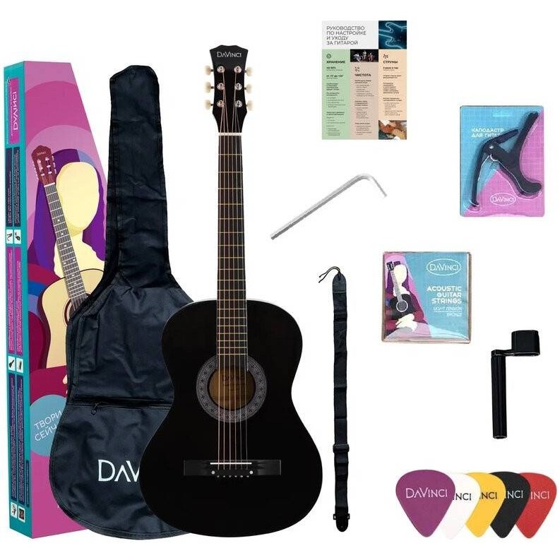 Детальная картинка товара DAVINCI DF-50A BK + Bag в магазине Музыкальная Тема