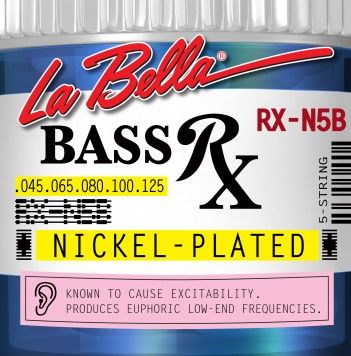 Детальная картинка товара La Bella RX-N5B RX – Nickel в магазине Музыкальный Мир
