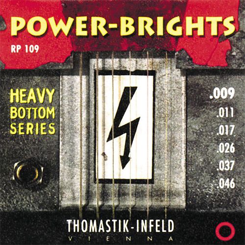 Детальная картинка товара Thomastik RP109 Power-Brights Heavy Bottom в магазине Музыкальный Мир