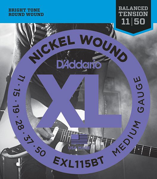 Детальная картинка товара D'Addario EXL115BT XL NICKEL WOUND в магазине Музыкальная Тема